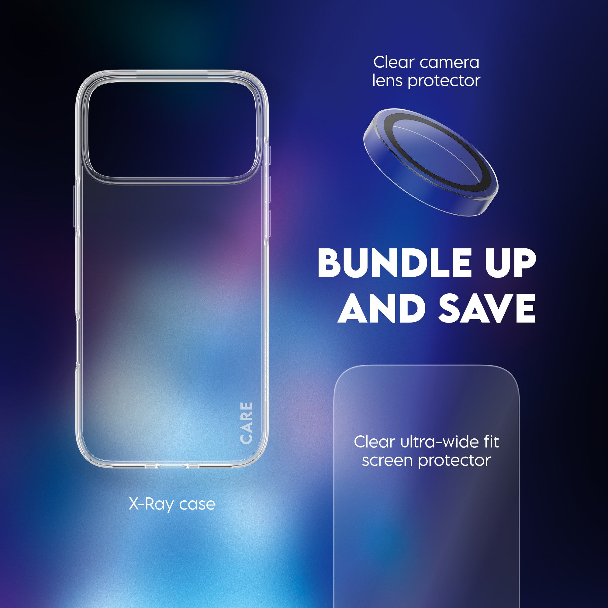 SAFE. | CARE™ by PanzerGlass® 3-in-1 Combo Bundle iPhone 17 Pro Max